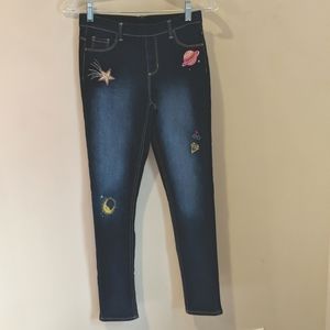 Wonder Nation skinny jeans with decals